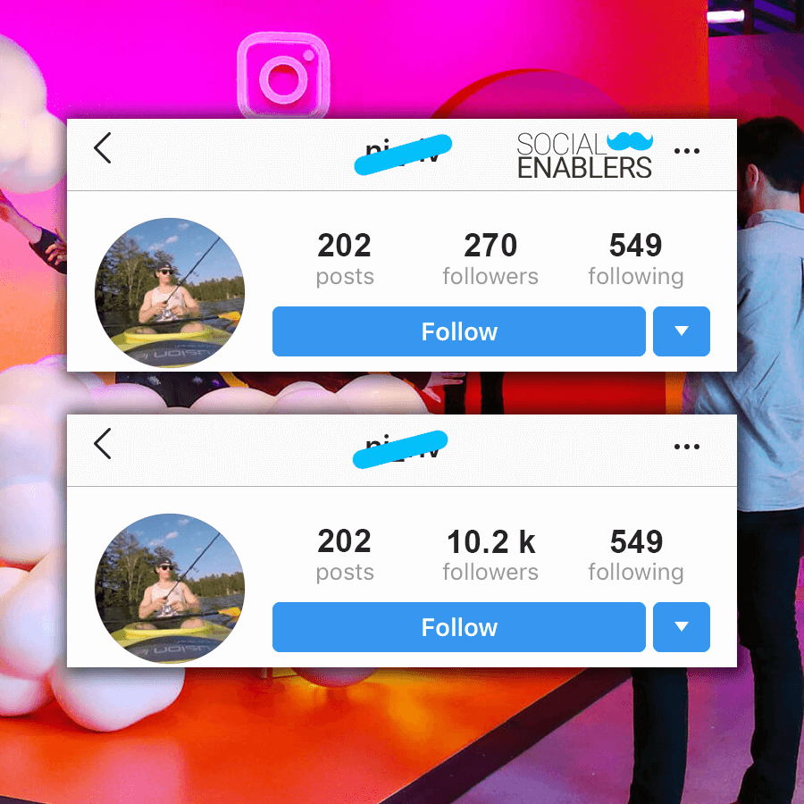 Get 50K FREE Followers For Instagram - SocialEnablers